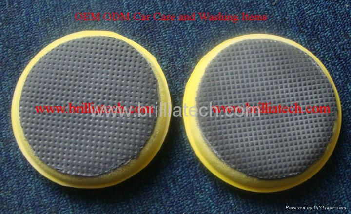 car wax sponge clay pad self-adhesive clean pad clay bar 2