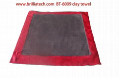 clay wax applicator towel auto drying cleaning cloth wash microfiber cloth 