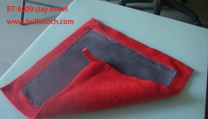 clay bar towel volcanic mud car wash microfiber towel absorbent cloth car clean 3