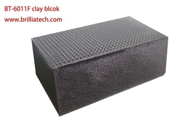 clay water absorbing sponge block Car Accessries auto clean sponge clay magimud  2