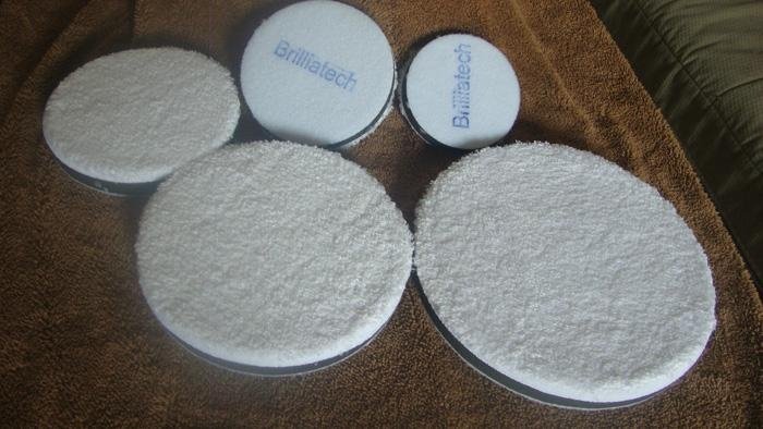 6 inch microfiber pads waxing polishing buffing pad whee car auto car paint care 2