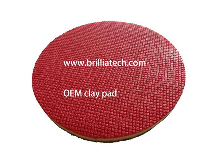 Car buffing sponge pad car cleaning clay pad  self-adhesive  polisher pad  