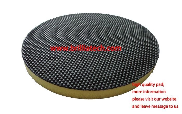 3''4''5''6''7''claybar polish pad self-adhesive buffing waxing pad spongedisc