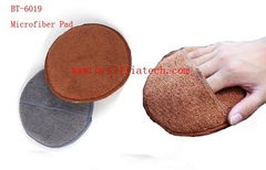 Coral fleece foam applicator car wax polishing sponge soft round cleaner