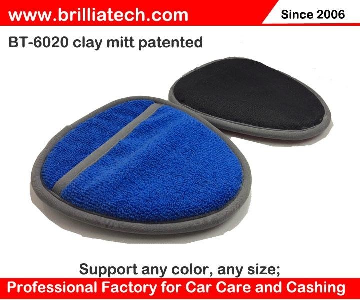Multifunction car wash glove clay mitt soft Anti-scratch for car wash clay bar 3