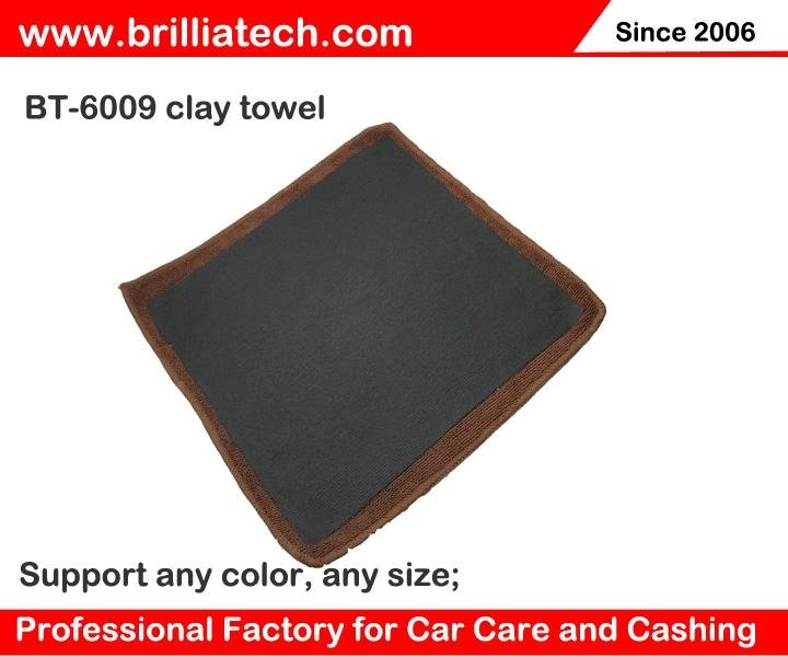microfiber clay bar car wasrhing towel car paint wax cloth dust removal washe 3
