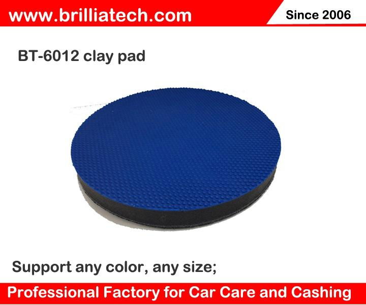 5/6/7inch cleanbuffer car cleaning pad sponge clay bar disc car wax pad 