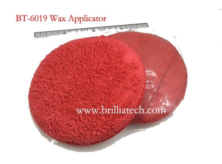 car wax Pad manual car polishing applicator buffing waxing sponge microfibertool