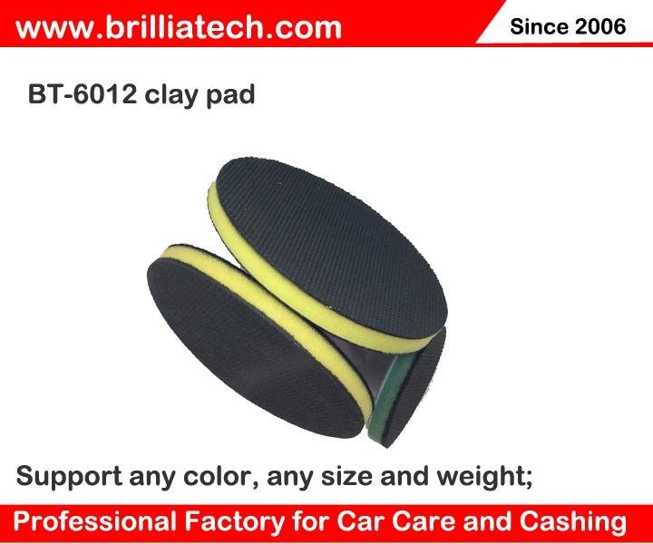 Magic clay pad car washing disc car paint cleaner pad polisher buffer pad  2