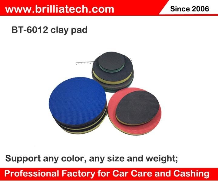 Magic clay pad car washing disc car paint cleaner pad polisher buffer pad  3