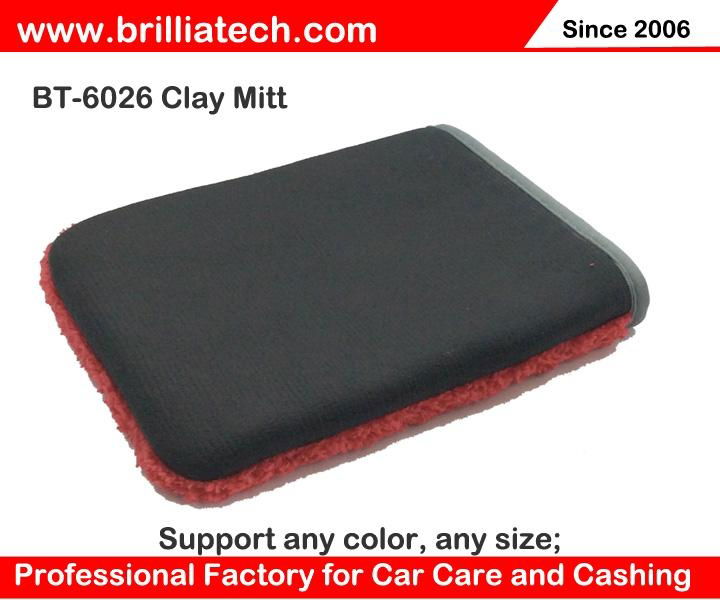 clay bar Car Wash Mitt Cleaning Tools Chenille Soft and Thick Microfiber Glove 3