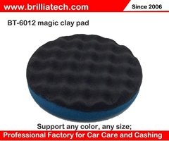 BT-6012 Hexagon  Magic Clay Pad car polishing pad buffing disc