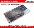 car care washing Pear-Shaped microfiber clay bar pad car wax applicator