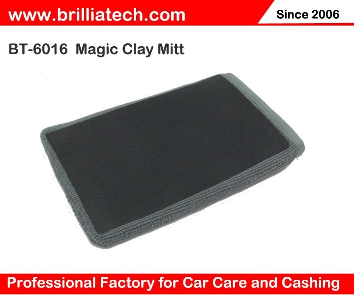 High Quality Magic Clay Bar Mitt Pad Car Wash Cleaning Detailing Wax Applicator  3