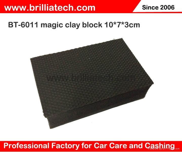 car wash&care sponge clay bar clay bock for Car Automobile Bicycle Motorcycle  5