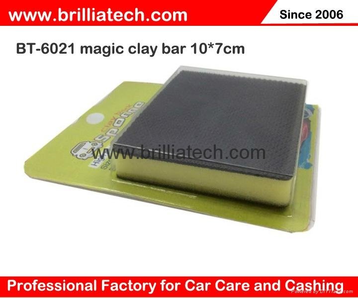 car wash&care sponge clay bar clay bock for Car Automobile Bicycle Motorcycle  3