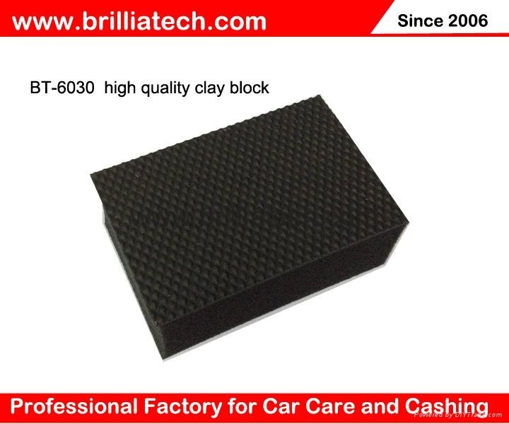 car wash&care sponge clay bar clay bock for Car Automobile Bicycle Motorcycle  2