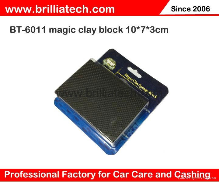 car wash&care sponge clay bar clay bock for Car Automobile Bicycle Motorcycle 