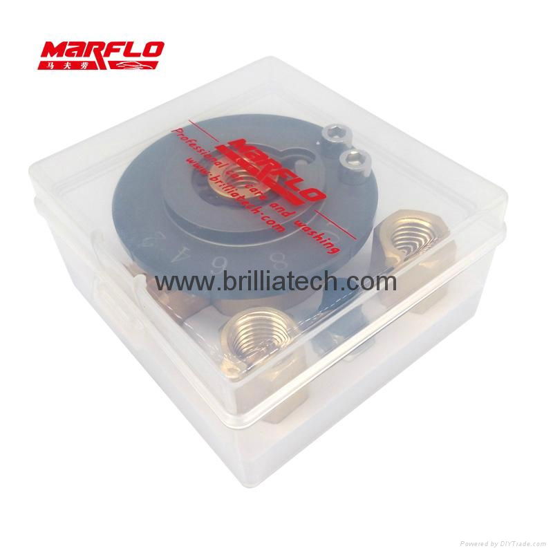 Marflo Adjustable Eccentric Transformation Fit Polishing Plate Sanding Pad and S 5