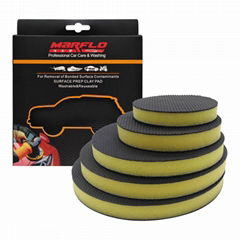 Magic clay pad car wash detailing clay disc auto cleaning sponge pad polisher 