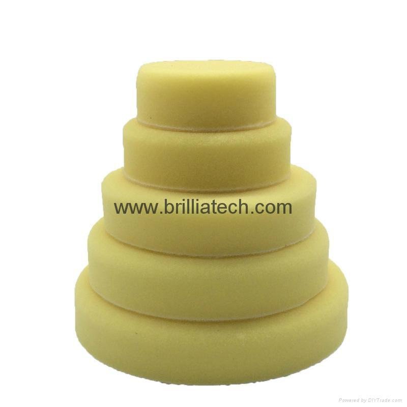 The Sponge Pads Grinder With A Suction Cup Fittings Circular Car Polishing Disk  5