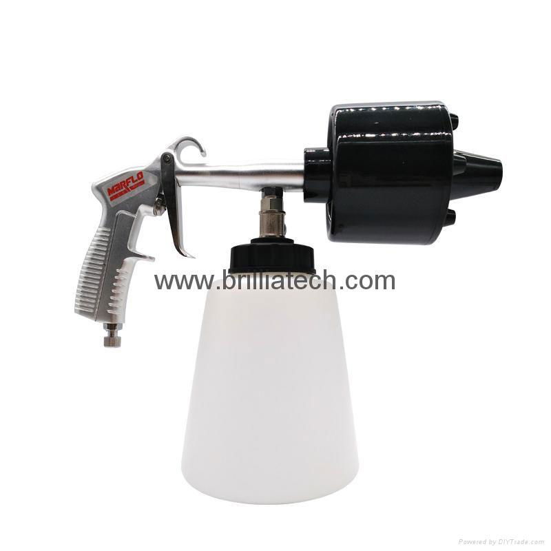 Car Wash Twister Foam Cleaning Snow Gun Gun Car Hairdressing Air Instruction Tor