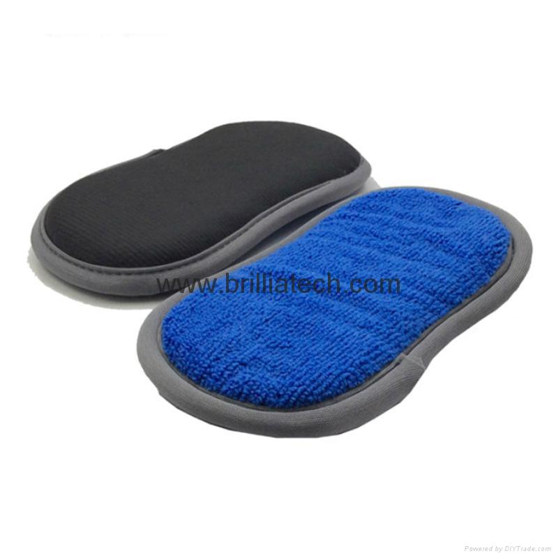 Magic Clay Bar Rust Remover Sponge Pad Auto Care Car Washing Polish Wax Microfib 3