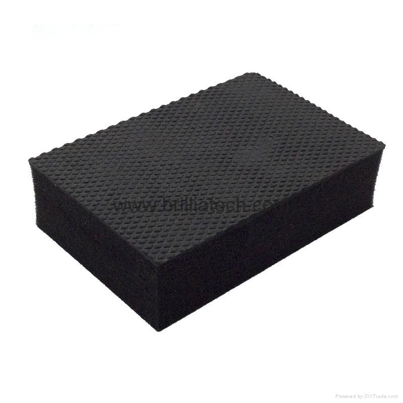 Auto Care Car Washing Magic Clay Bar Sponge Pad Rust Remover Polish Wax for Car  2