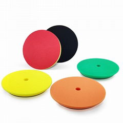 6In Car Wash Mud Pads Kit Foam Sponge Polishing Pads Set 150mm Car Buffing Pad