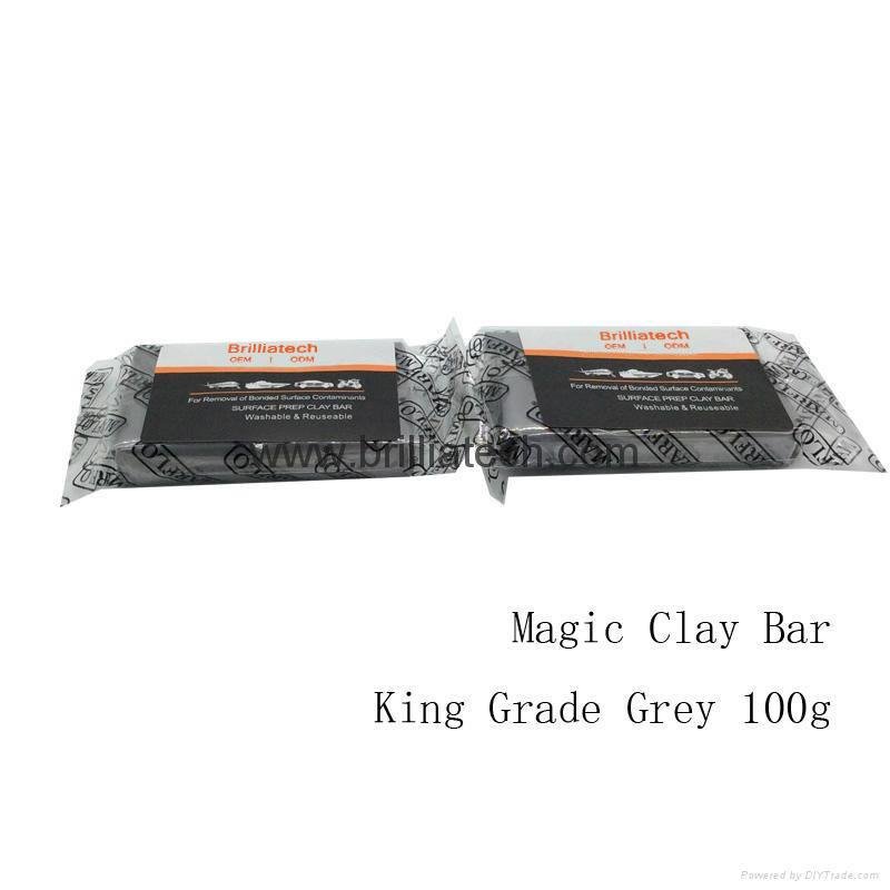 Magic Clay Bar Auto Car Paint Care Cleaning Detailing Washing King Grade Grey Ru