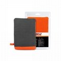 BT-6016 Fine Orange Magic Clay Mitt Pad Eraser with Blister Glove  3