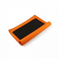 BT-6009 King Orange Magic Clay Cloth Towel Pad Eraser with Blister Glove 