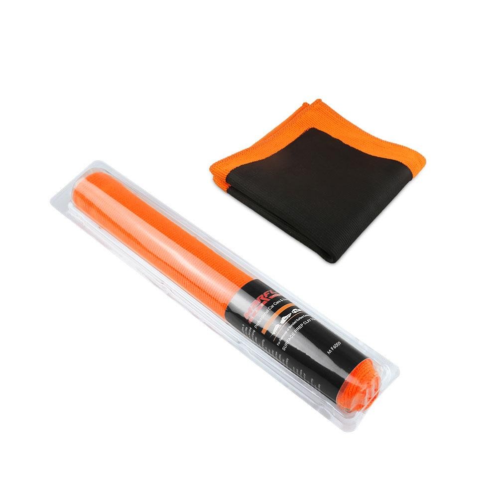 BT-6009 King Orange Magic Clay Cloth Towel Pad Eraser with Blister Glove 