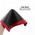 BT-6009 Heavy Red Magic Clay Cloth Towel Pad Eraser with Blister Glove  7