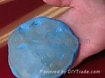 clay bar car auto cleaing blue car detailing wash mud kit with pp box 3