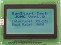 12864 lcd RS232 LCD module JQMRG12864A 2