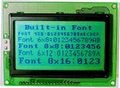 12864 lcd RS232 LCD module JQMRG12864A 4