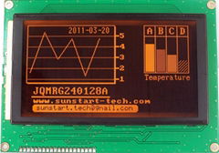  RS232 LCD module  240128A serial lcd display