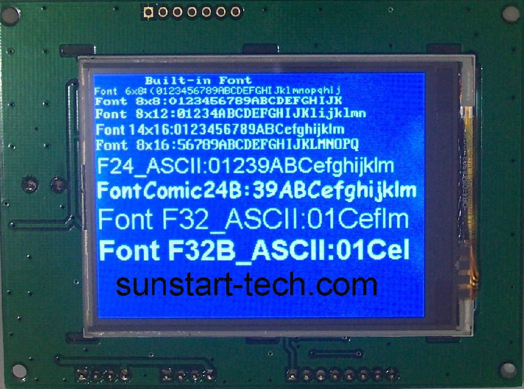 Serial RS232 TFT Module 2.8" TFT 2