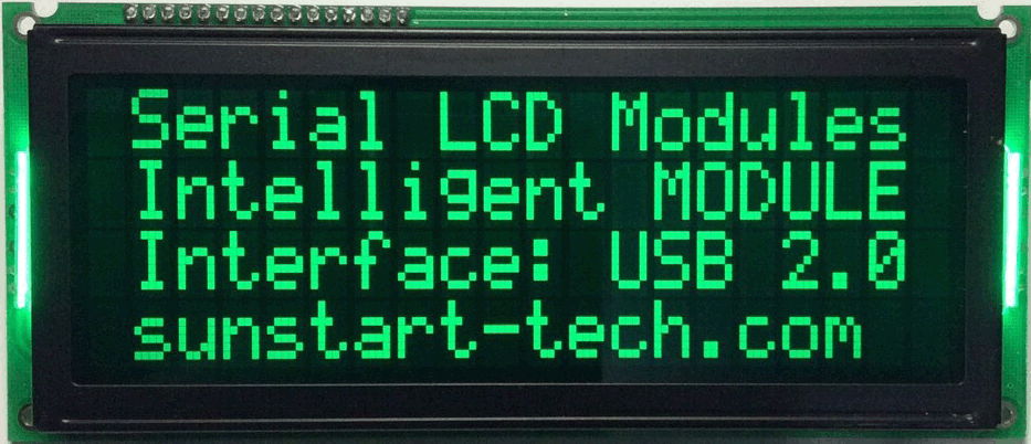 lcd2usb 20X4 LCD USB LCD Module Character LCD JQMUC2004A