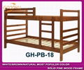 solid white color bunk bed in modern style 3