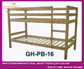 strong structure natural bunk with slat head style 1