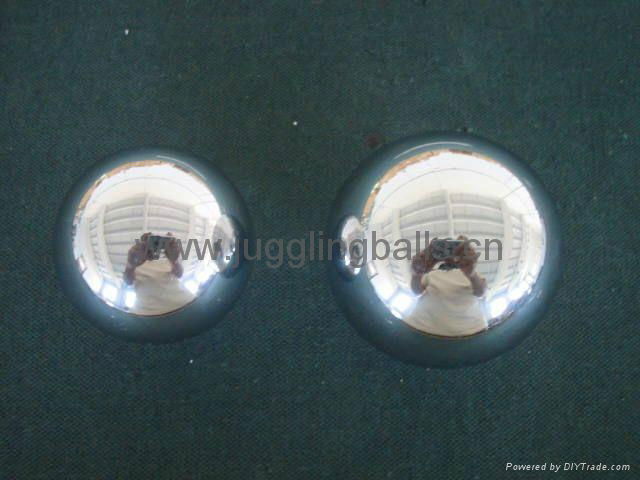 Empty chrome plated steel balls 2