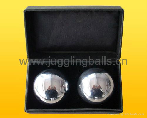 Empty chrome plated steel balls 5