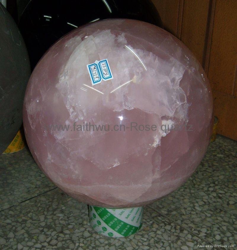 100% quartz crystal ball sphere
