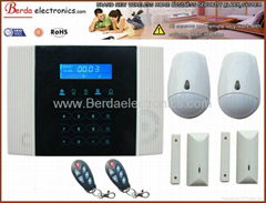 Wireless Home GSM PSTN Telephone Security Burglar Alarm touch Keypad(BE400-2)