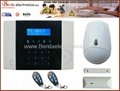 Wireless Home GSM PSTN Telephone Security Burglar Alarm touch Keypad(BE400-1)
