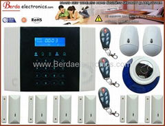 Wireless Home GSM PSTN Telephone Security Burglar Alarm touch Keypad(BE400-5)