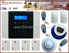 Wireless Home GSM PSTN Telephone Security Burglar Alarm touch Keypad(BE40B-6)