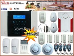 Wireless Home GSM PSTN Telephone Security Burglar Alarm touch Keypad (BE408-12)